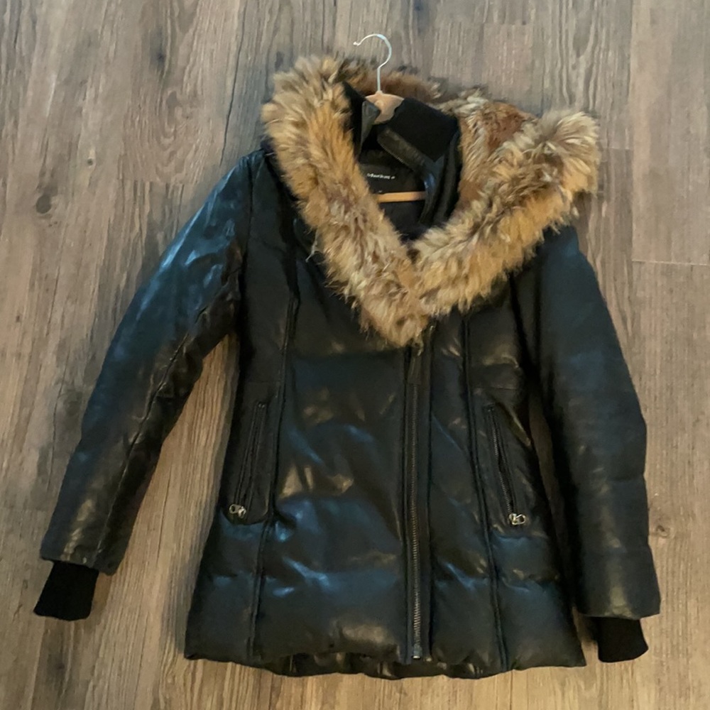 Mackage Ingrid Fur Lined Leather Jacket